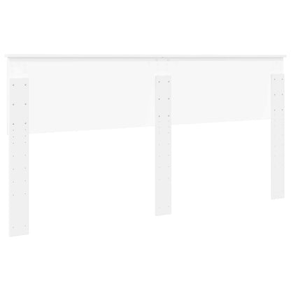 vidaXL Headboard White Engineered wood