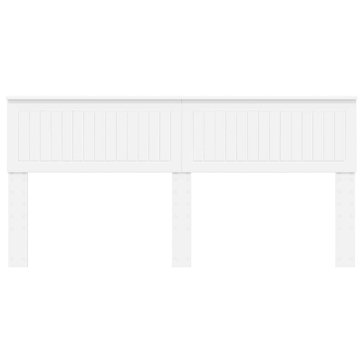vidaXL Headboard White Engineered wood