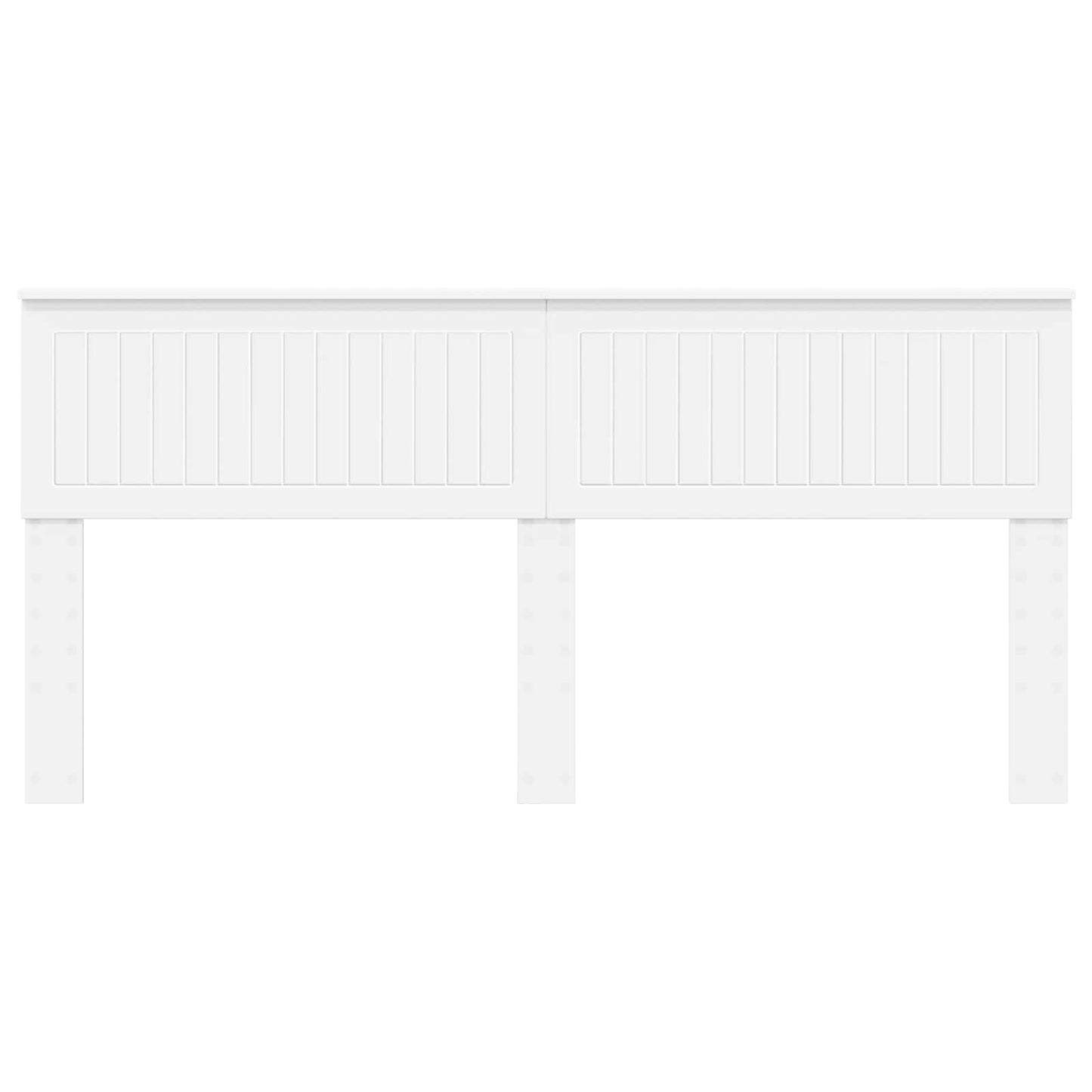 vidaXL Headboard White Engineered wood