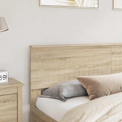 vidaXL Headboard Sonoma Oak Engineered wood