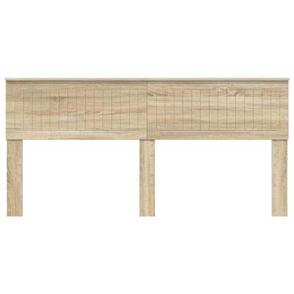 vidaXL Headboard Sonoma Oak Engineered wood