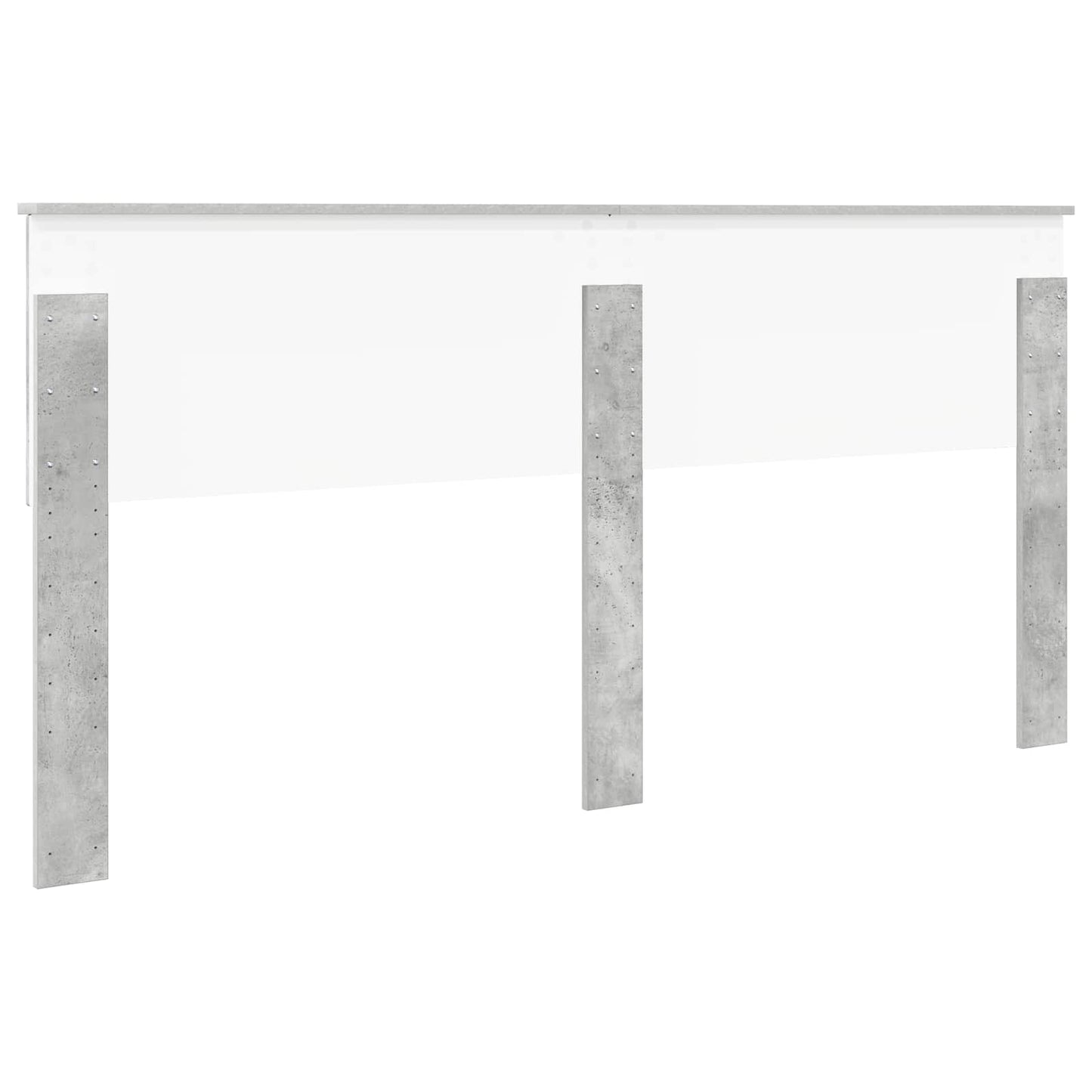 vidaXL Headboard Concrete Grey Engineered wood
