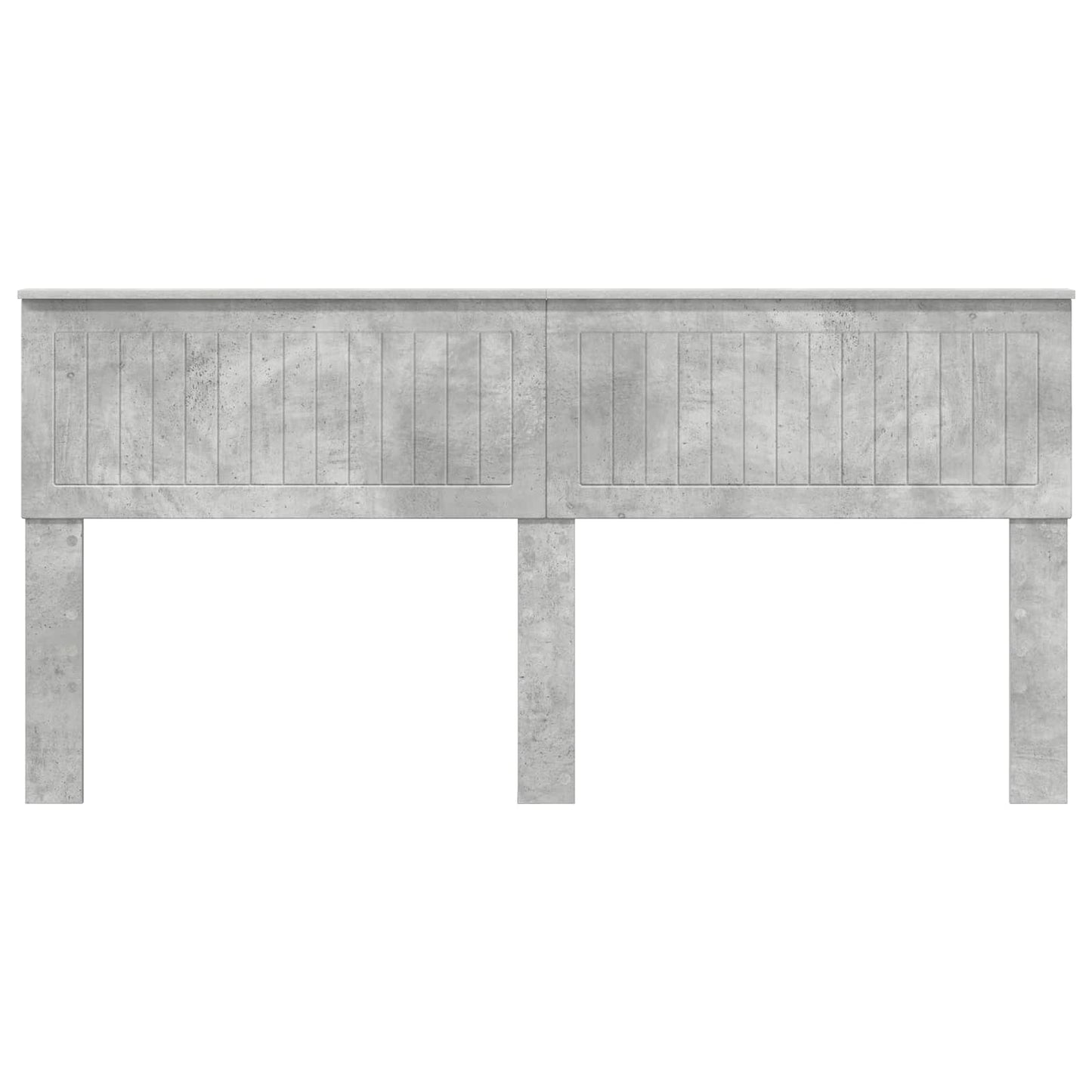 vidaXL Headboard Concrete Grey Engineered wood