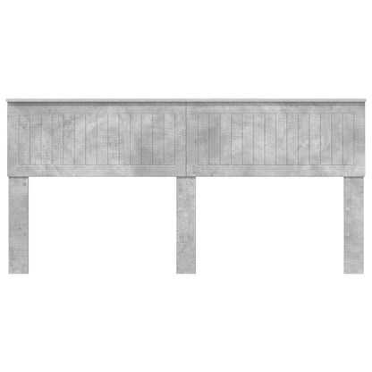 vidaXL Headboard Concrete Grey Engineered wood
