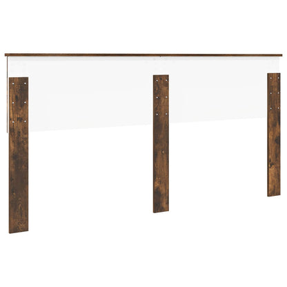 vidaXL Headboard Smoked Oak Engineered wood