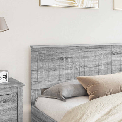vidaXL Headboard Grey Sonoma Engineered wood