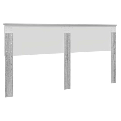 vidaXL Headboard Grey Sonoma Engineered wood
