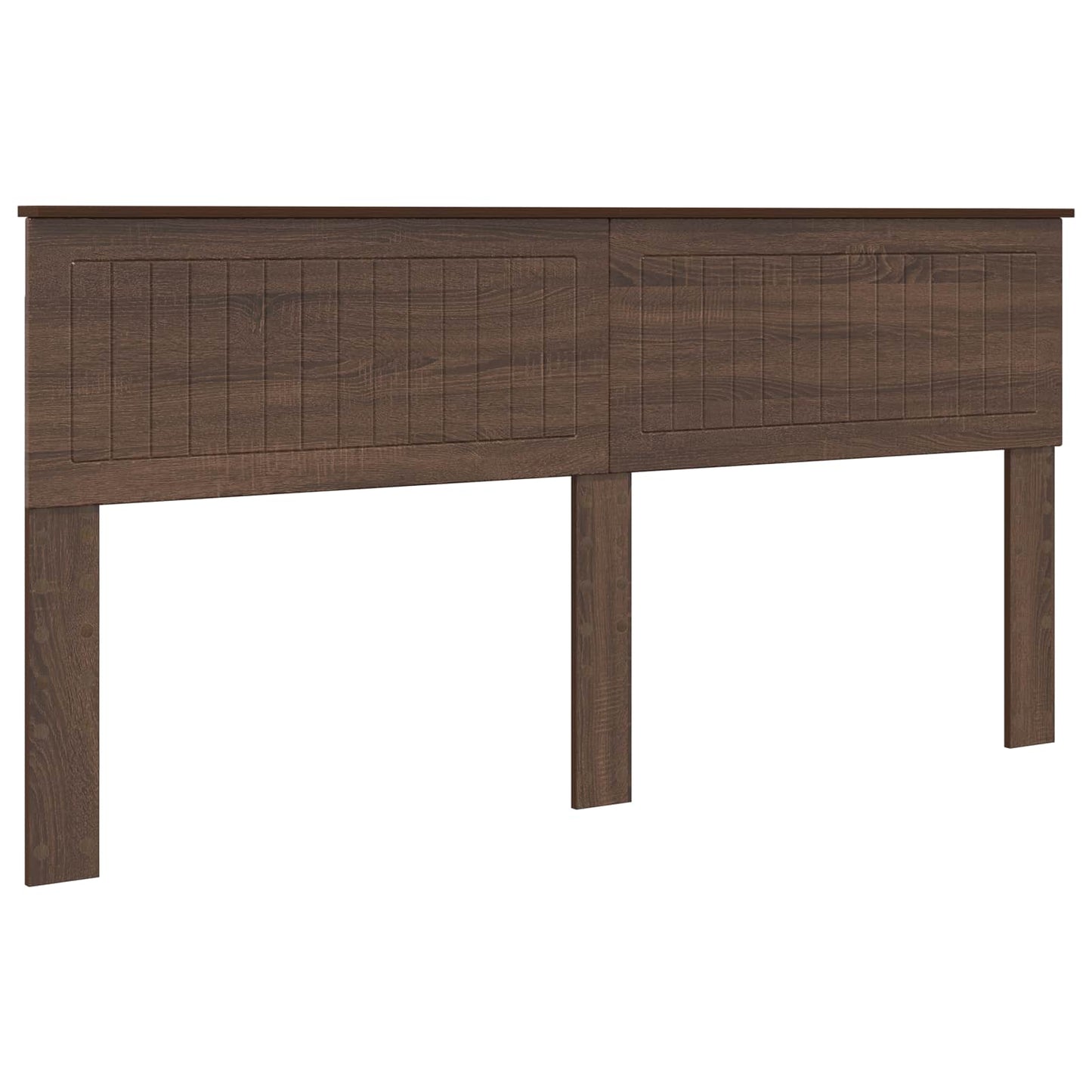 vidaXL Headboard Brown Oak Engineered wood