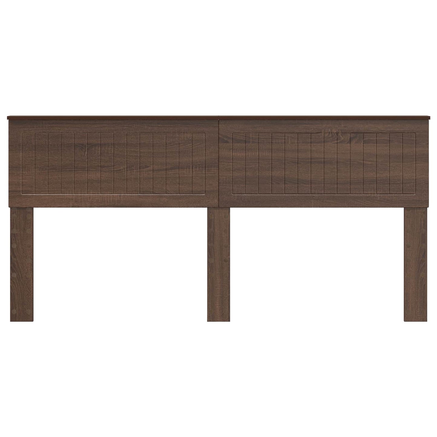 vidaXL Headboard Brown Oak Engineered wood