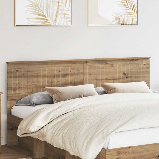 vidaXL Headboard Artisan Oak Engineered wood