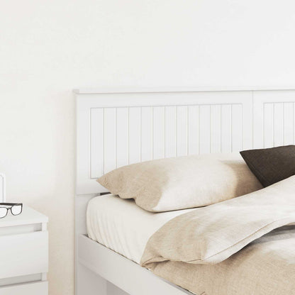vidaXL Headboard White Engineered wood