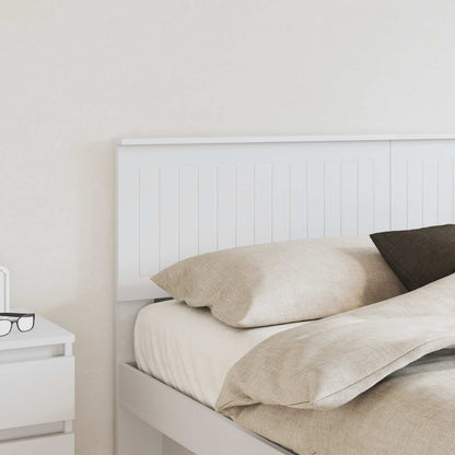 vidaXL Headboard White Engineered wood