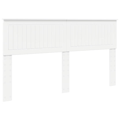 vidaXL Headboard White Engineered wood