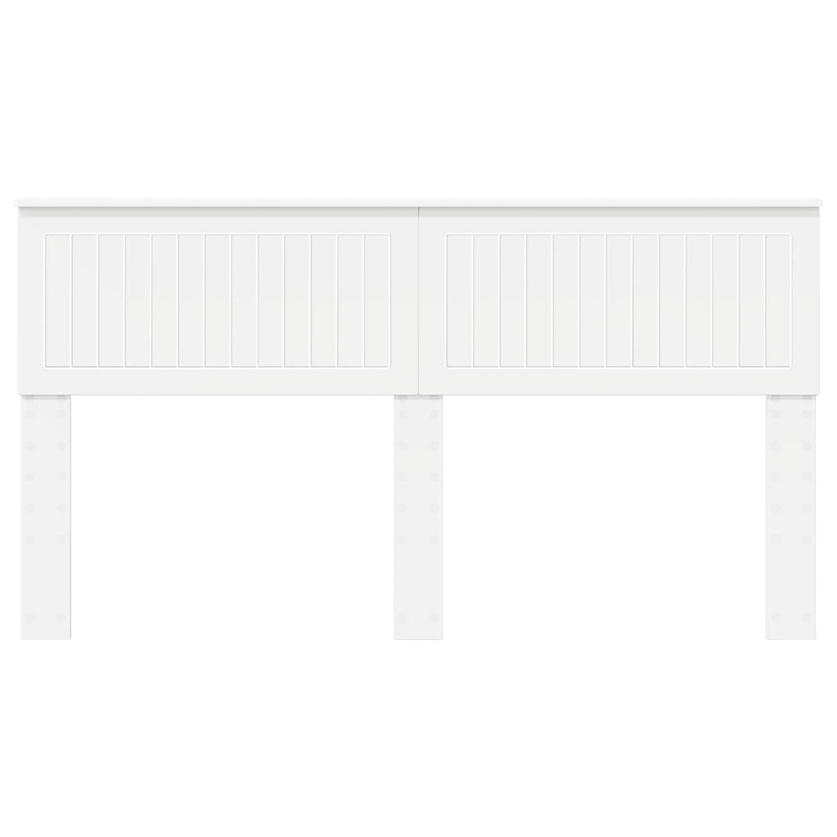 vidaXL Headboard White Engineered wood