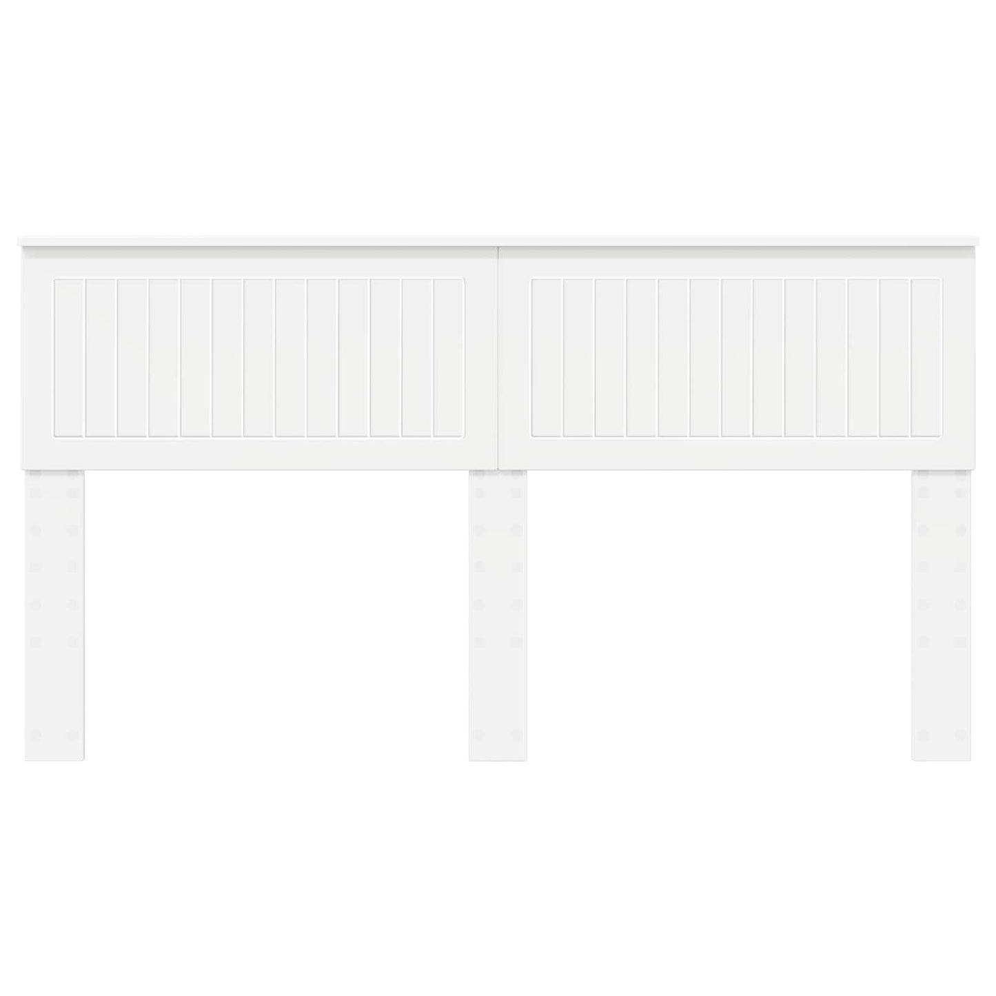 vidaXL Headboard White Engineered wood