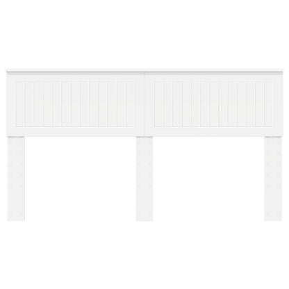 vidaXL Headboard White Engineered wood