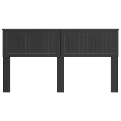 vidaXL Headboard Black Oak Engineered wood