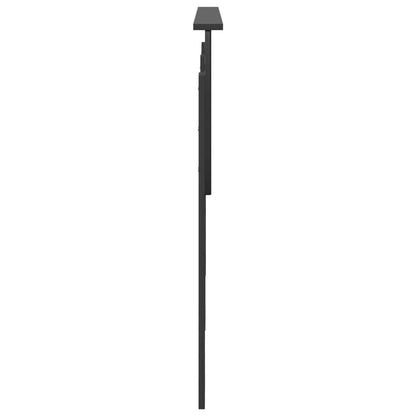 vidaXL Headboard Black Oak Engineered wood