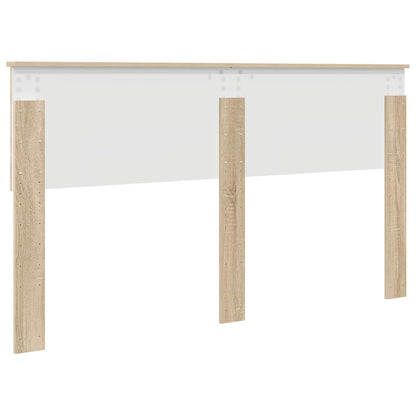 vidaXL Headboard Sonoma Oak Engineered wood
