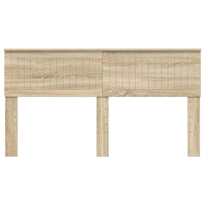 vidaXL Headboard Sonoma Oak Engineered wood