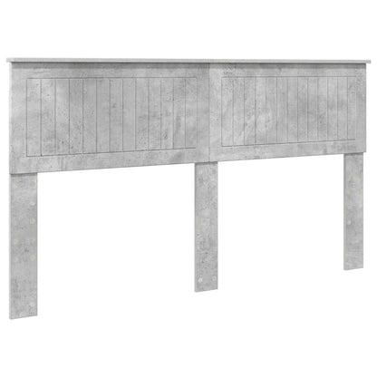 vidaXL Headboard Concrete Grey Engineered wood