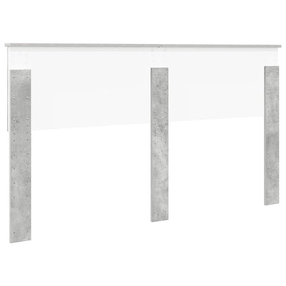 vidaXL Headboard Concrete Grey Engineered wood
