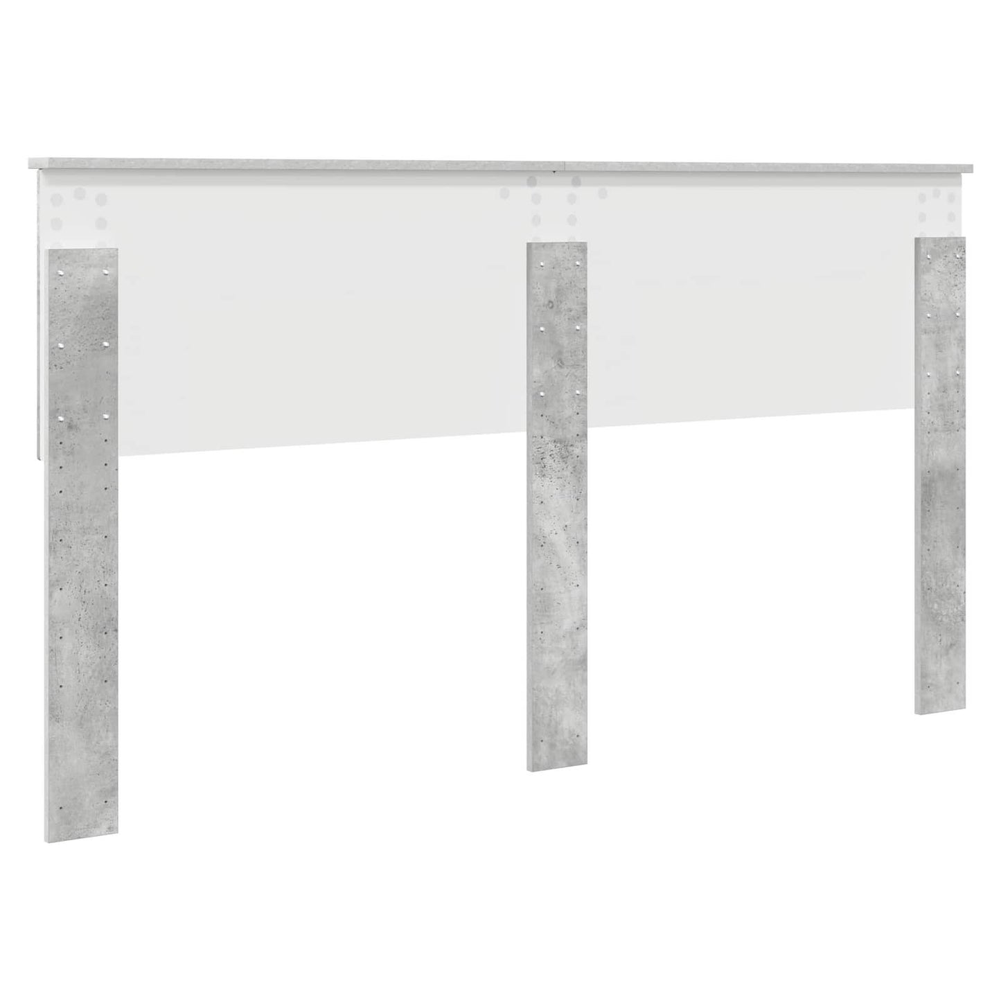 vidaXL Headboard Concrete Grey Engineered wood