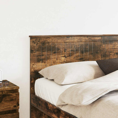vidaXL Headboard Smoked Oak Engineered wood