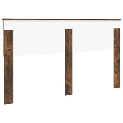 vidaXL Headboard Smoked Oak Engineered wood