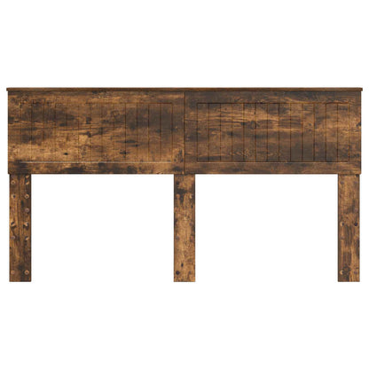 vidaXL Headboard Smoked Oak Engineered wood