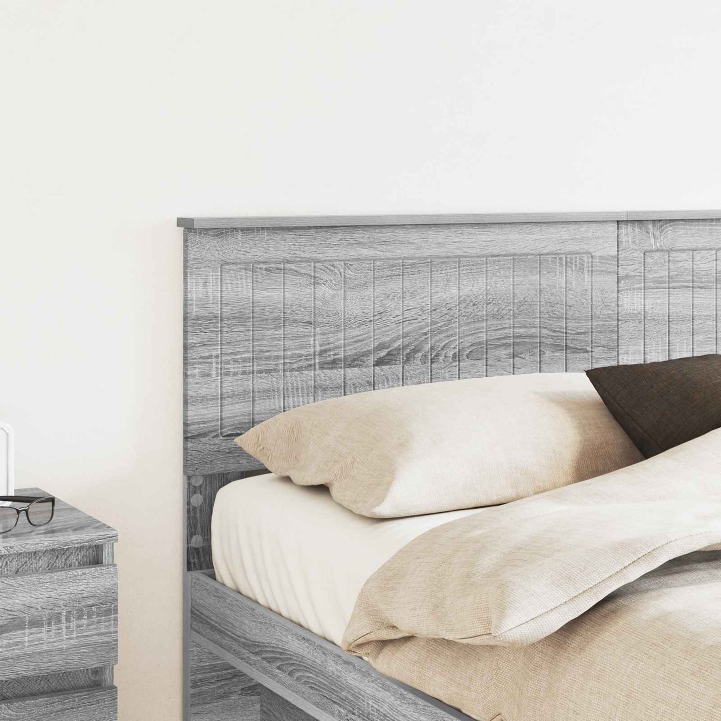 vidaXL Headboard Grey Sonoma Engineered wood