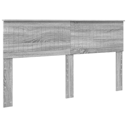 vidaXL Headboard Grey Sonoma Engineered wood