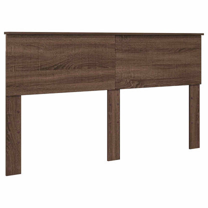 vidaXL Headboard Brown Oak Engineered wood