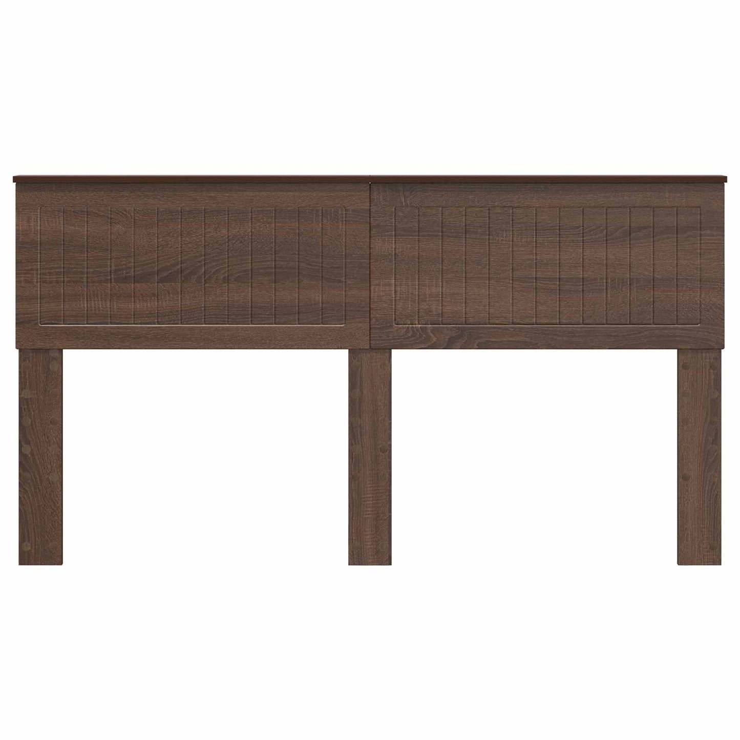 vidaXL Headboard Brown Oak Engineered wood