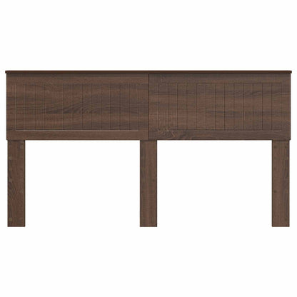vidaXL Headboard Brown Oak Engineered wood