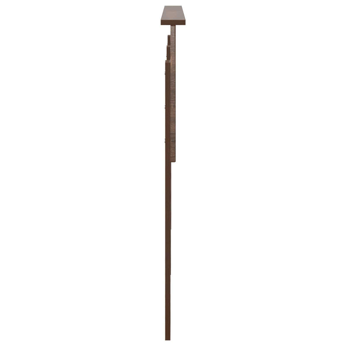 vidaXL Headboard Brown Oak Engineered wood