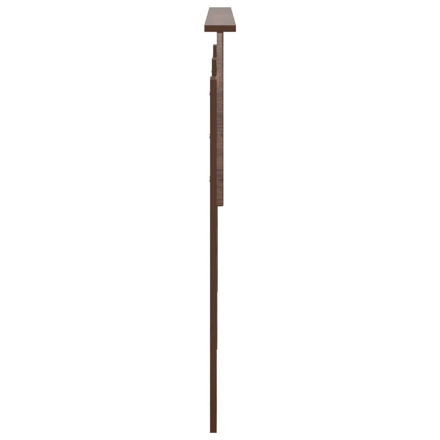 vidaXL Headboard Brown Oak Engineered wood