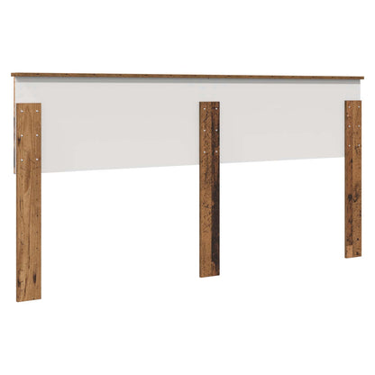 vidaXL Headboard Old Wood Engineered wood