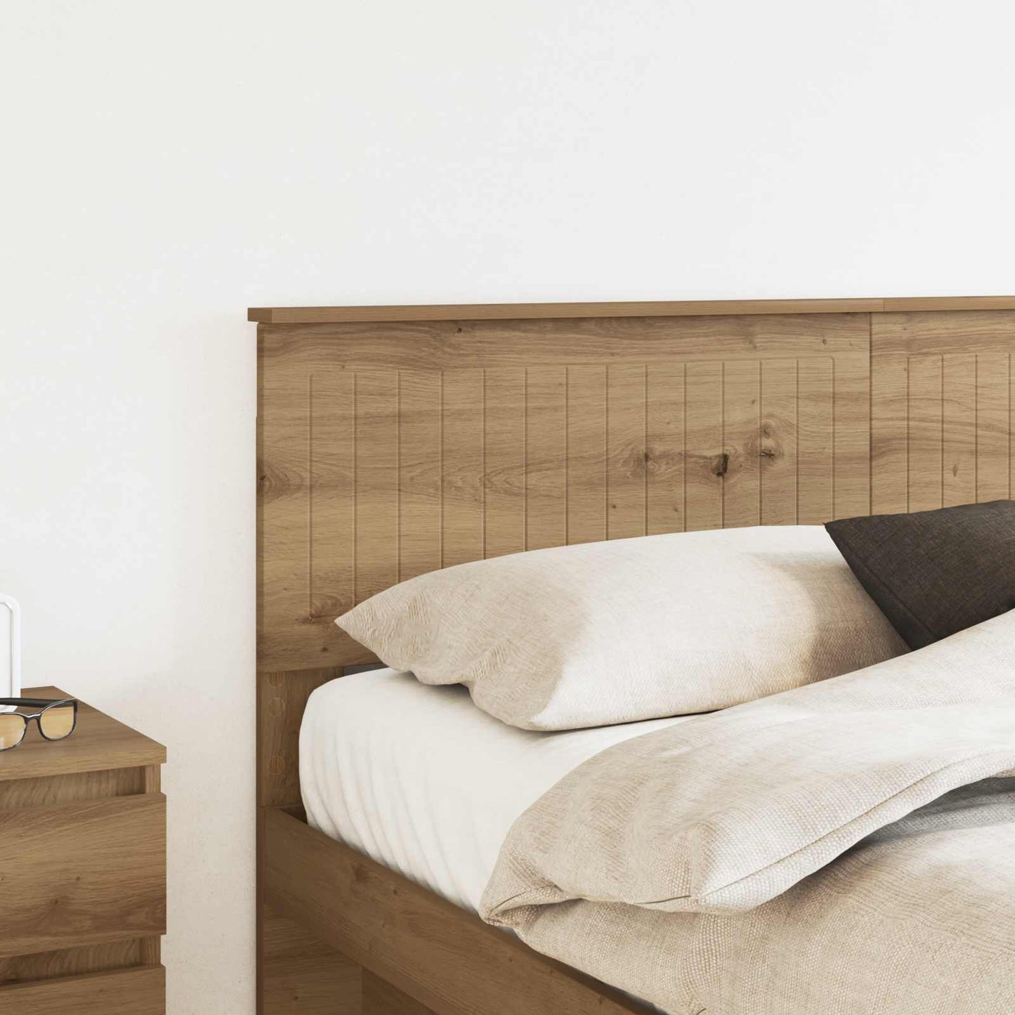 vidaXL Headboard Artisan Oak Engineered wood