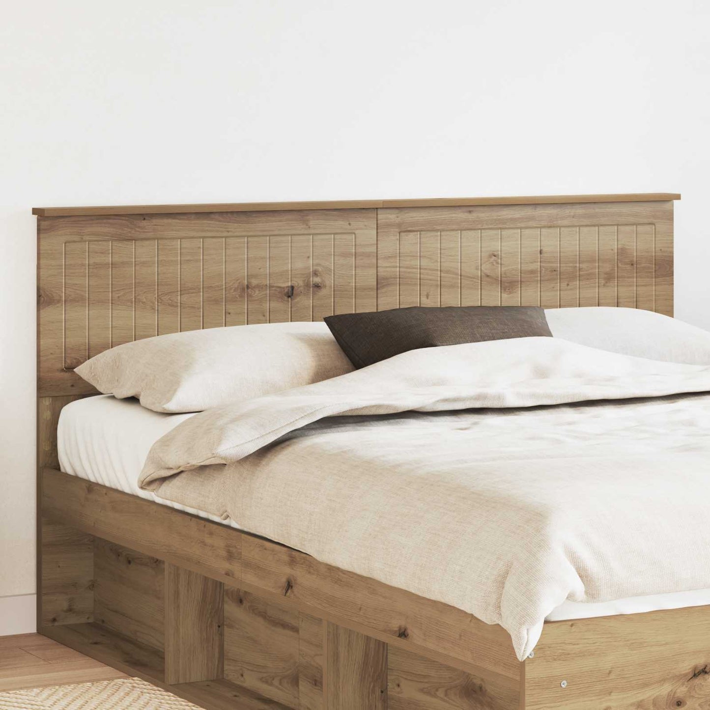 vidaXL Headboard Artisan Oak Engineered wood