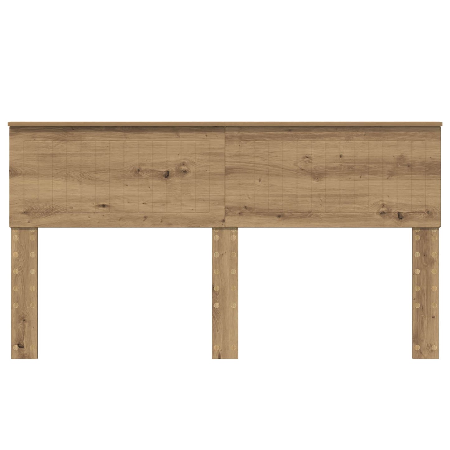 vidaXL Headboard Artisan Oak Engineered wood