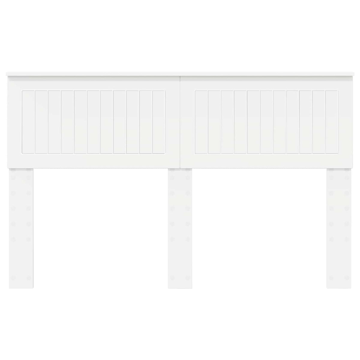 vidaXL Headboard White Engineered wood