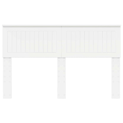 vidaXL Headboard White Engineered wood