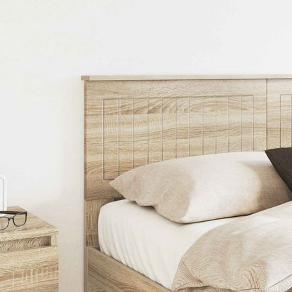vidaXL Headboard Sonoma Oak Engineered wood