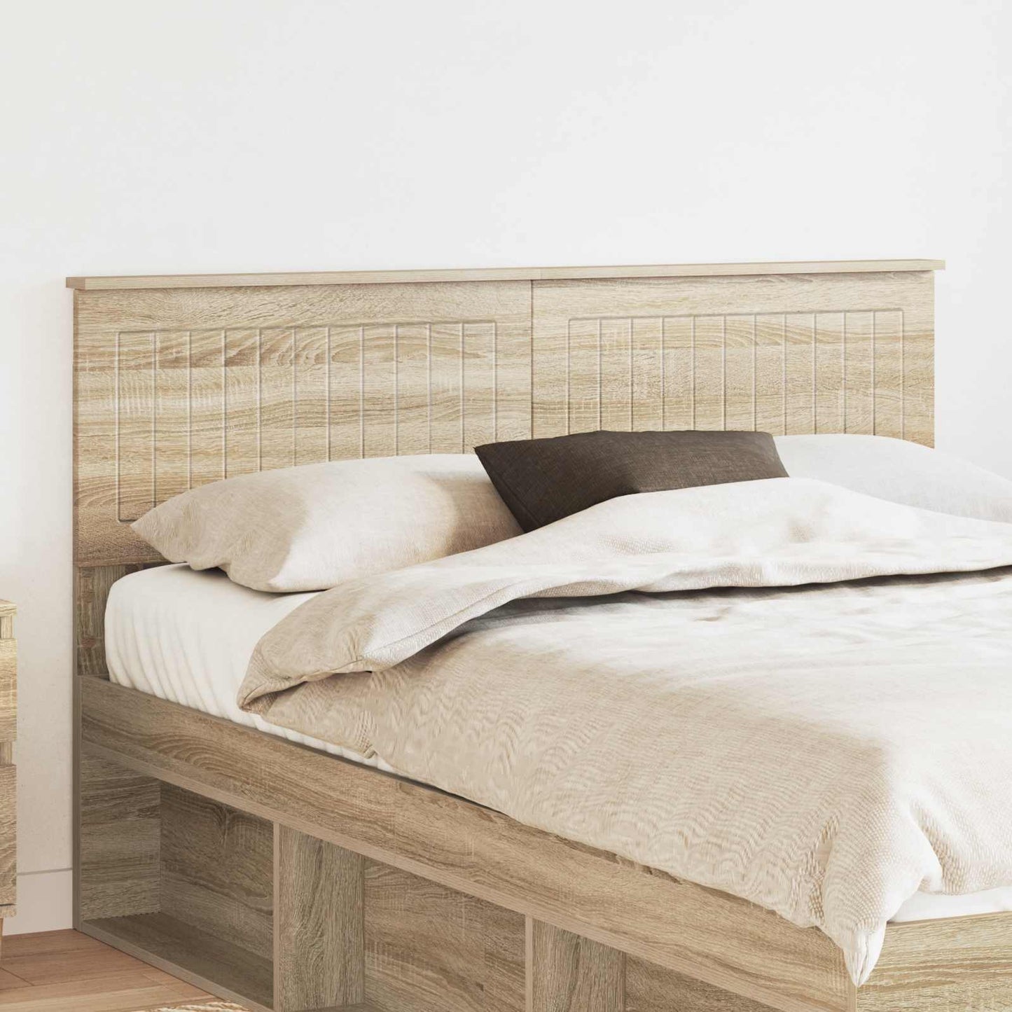 vidaXL Headboard Sonoma Oak Engineered wood