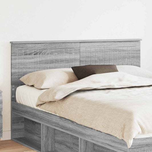 vidaXL Headboard Grey Sonoma Engineered wood