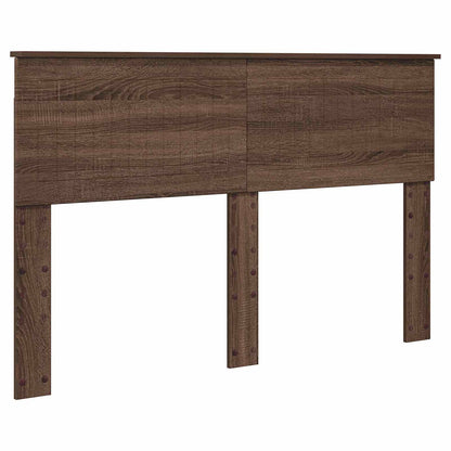 vidaXL Headboard Brown Oak Engineered wood