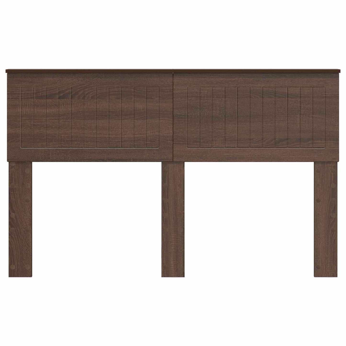 vidaXL Headboard Brown Oak Engineered wood