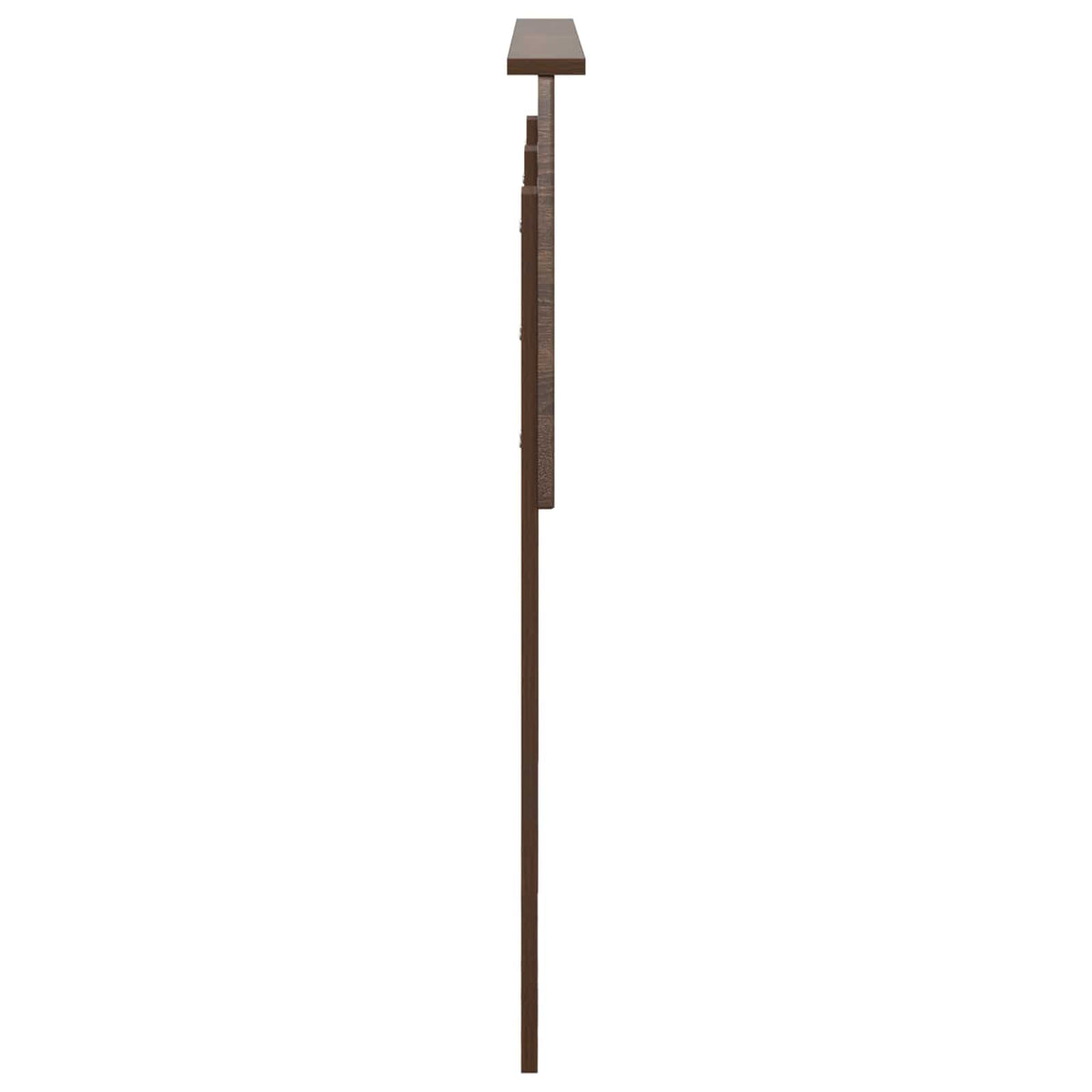 vidaXL Headboard Brown Oak Engineered wood