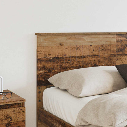 vidaXL Headboard Old Wood Engineered wood